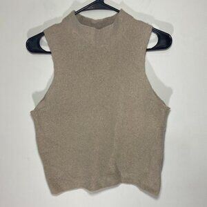 Knititude Wool Blend Mock Neck Sweater Vest
